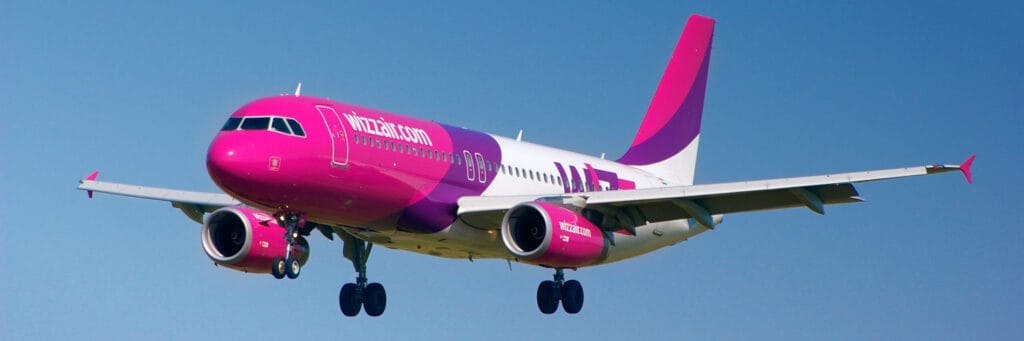 Wizzair lektuvas