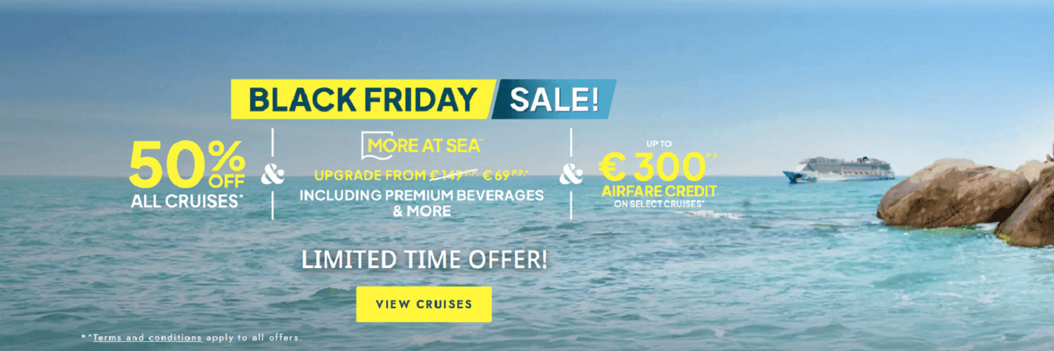 NCL Black Friday panoramine