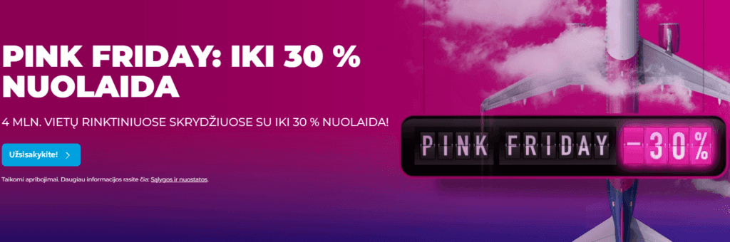 Wizz Air Pink Friday