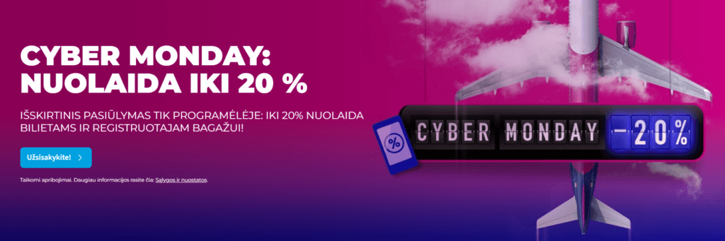 Wizz Air Cyber Monday