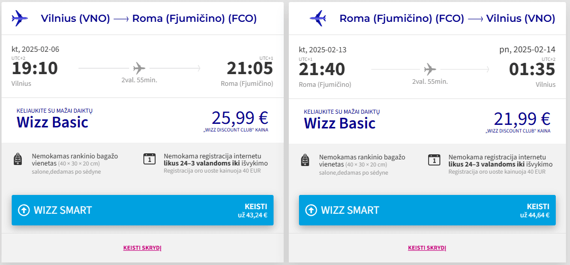 Wizz VNO FCO 03